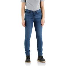 Carhartt Dame - Off-Shoulder Jeans Carhartt Women's Rugged Flex Slim Fit Tapered Jean, Hazel