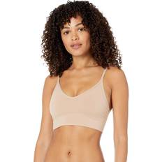Spanx Beige BH'er Spanx Womens Toasted Oatmeal EcoCare V-neck Stretch-jersey bra