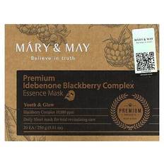 Ansigtsmasker Mary&May Premium Idebenone Blackberry Complex Essence Mask