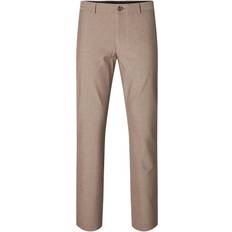 Selected Herre - XL Tøj Selected 175 Slim Fit Trousers - Sand