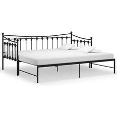 Grå - Metal - Sovesofaer vidaXL Pull-out Bed Frame Sofa 206cm 2 personers