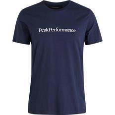 Peak Performance 3XL Overdele Peak Performance Ground Teeblue Shadow Mand Kortærmede T-shirts hos Magasin Blue Shadow