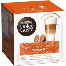 Nescafé Dolce Gusto Kaffekapsler Nescafé Dolce Gusto Caramel Latte Macchiato 16stk