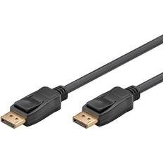 DisplayPort-kabler - Han - Han - Rund Goobay DisplayPort - DisplayPort 2.0 M-M 1m