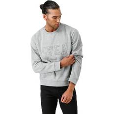 Svea Bomuld Sweatere Svea Sixten Sweatshirt Grey, Male, Tøj, Skjorter, Grå