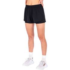 Fusion Womens Run Shorts-Black.