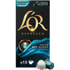 Kaffekapsler L'OR Espresso Papua New Guinea 10stk
