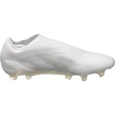 40 - Slip-on - Unisex Fodboldstøvler adidas X Crazyfast.1 LL FG - Cloud White