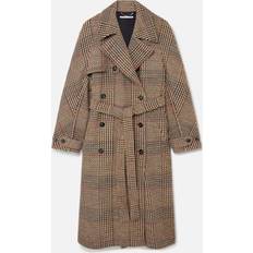 Stella McCartney Brown Belted Trench Coat 2742 CAMEL FR