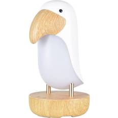 Hvid Bordlamper Star Trading Toucan Bird Bordlampe 20cm