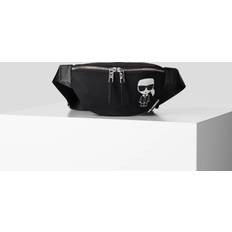 Karl Lagerfeld Bæltetasker Karl Lagerfeld K/ikonik Nylon Belt Bag, Woman, Black, Size: One size