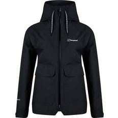 Berghaus Dame Overtøj Berghaus Women's Highraise Waterproof Jacket - Black
