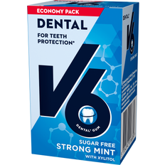 Tyggegummi V6 Dental Care Strong Mint 70g 50stk