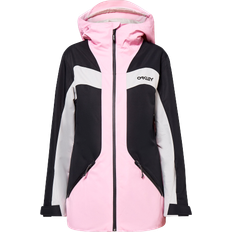 Oakley Dame Tøj Oakley Women's Tnp Tbt Rc Insulated Jacket - Black/Lunar Rock/Pink Flw