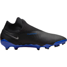 Nike 45 - Strikket stof - Unisex Fodboldstøvler Nike Phantom GX Pro FG - Black/Hyper Royal/Chrome