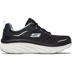 Skechers 42 ⅓ - Dame - Gummi Sneakers Skechers D'lux W - Black/Light Blue