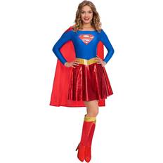 Dragter - Teenagere - Tegnet & Animeret Dragter & Tøj Amscan Supergirl Classic Costume