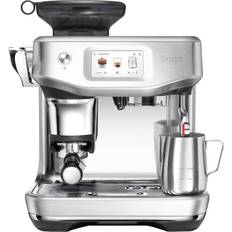 Automatisk rengøring - Integreret kaffekværn Espressomaskiner Sage The Barista Touch Impress - Brushed Steel