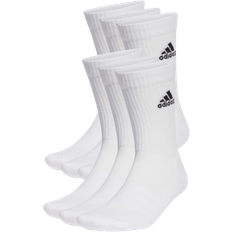 Adidas Dame Undertøj adidas Cushioned Sportwear Crew Socks 6-pack - White/Black