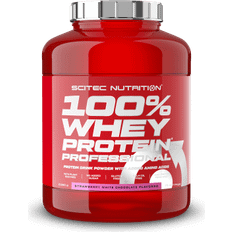 Scitec Nutrition Valleproteiner Proteinpulver Scitec Nutrition 100% Whey Protein Professional Strawberry White Chocolate 2350g