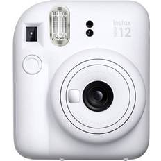 62 x 46 mm (Instax Mini) Analoge kameraer Fujifilm Instax Mini 12 White