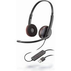 On-Ear - USB Høretelefoner Poly Blackwire C3220 USB-A