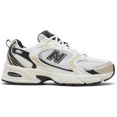 New Balance 13 - Hvid - Unisex Sneakers New Balance 530 - White/Light Gold Metallic