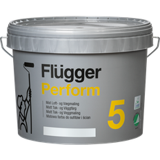 Flügger Perform 5 Loftmaling, Vægmaling Off-white 10L