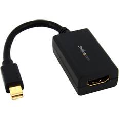 DisplayPort-kabler - HDMI StarTech Mini DisplayPort 1.2 - HDMI 1.4 M-F Adapter 0.1m