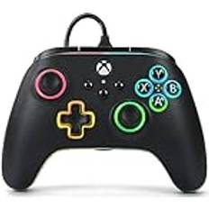 PowerA PC Gamepads PowerA Advantage kablet controller til Xbox Series X S med Lumectra Sort Accessories for game console Microsoft Xbox Series S Bestillingsvare, 7-8 dages levering