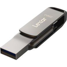 LEXAR 256 GB USB Stik LEXAR JumpDrive Dual Drive D400 256GB Type-A/Type-C