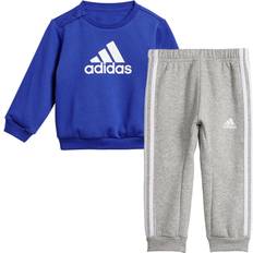 Adidas 92 Tracksuits adidas Infant Sportswear Badge of Sport Jogging Suit - Semi Lucid Blue /White
