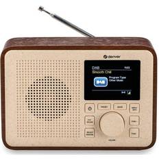 FM - Netledninger - Snooze - Stationær radio Radioer Denver DAB-60
