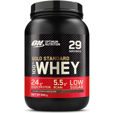 Optimum Nutrition Valleproteiner Proteinpulver Optimum Nutrition Gold Standard 100% Whey Protein Double Rich Chocolate 899g