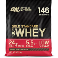 Optimum Nutrition Valleproteiner Proteinpulver Optimum Nutrition Gold Standard 100% Whey Double Rich Chocolate 4.53kg