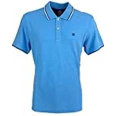 Champion Bomuld - Herre - S Polotrøjer Champion Polo Azure Blue, Male, Tøj, T-shirt, Blå