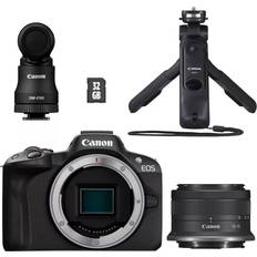 Canon Spejlreflekskameraer Canon EOS R50 + RF-S 18-45mm F4.5-6.3 IS STM + Creator Kit