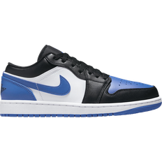 42 - Herre - Nike Air Jordan 1 Sneakers Nike Air Jordan 1 Low M - White/Black/Royal Blue