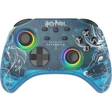 Trade Invaders Harry Potter Expecto Patronum Blue Gamepad Nintendo Switch Bestillingsvare, leveringstiden kan ikke oplyses
