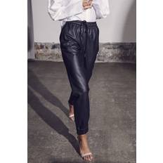 Co'Couture Shilohcc Leather Joggers Black