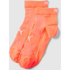 Puma Orange Undertøj Puma 2-pak Sport Light Quarter Socks Coral 43/46 * Kampagne *