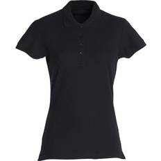 Clique Slids Overdele Clique Basic Polo T-shirt Women's - Black