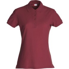 Clique Slids T-shirts & Toppe Clique Basic Polo T-shirt Women's - Burgundy