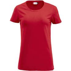 38 - Dame - Rød - XL Overdele Clique Carolina T-shirt Women's - Red