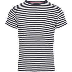 Tommy Hilfiger Stretch T-shirts & Toppe Tommy Hilfiger Flag Embroidery Extra Slim Fit T-shirt - Desert Sky/White