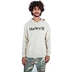 Hurley Overdele Hurley one and only fleece pullover hoody light tan
