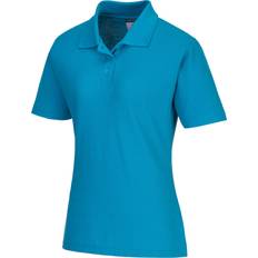 10 - Blå - L Overdele Portwest B209 Naples Polo Shirt Women's - Aqua
