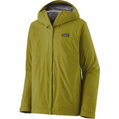 Patagonia Herre Regnjakker & Regnslag Patagonia Mens Shrub Green Torrentshell 3L Brand-patch Recycled-nylon Jacket