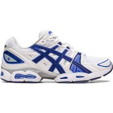 Asics 44 - Mesh - Unisex Sneakers Asics Gel-Nimbus 9 - White/Indigo Blue