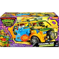 Playmates Toys Plastlegetøj Playmates Toys Teenage Mutant Ninja Turtles Mutant Mayhem Pizza Fire Van